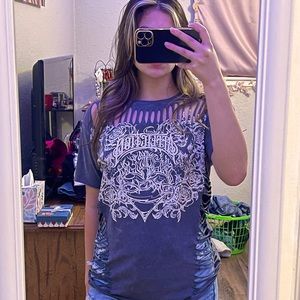 Buckle affliction live fast T-shirt